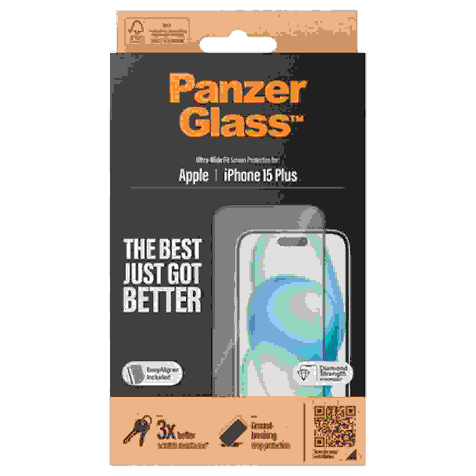PanzerGlass iPhone 15 Plus
